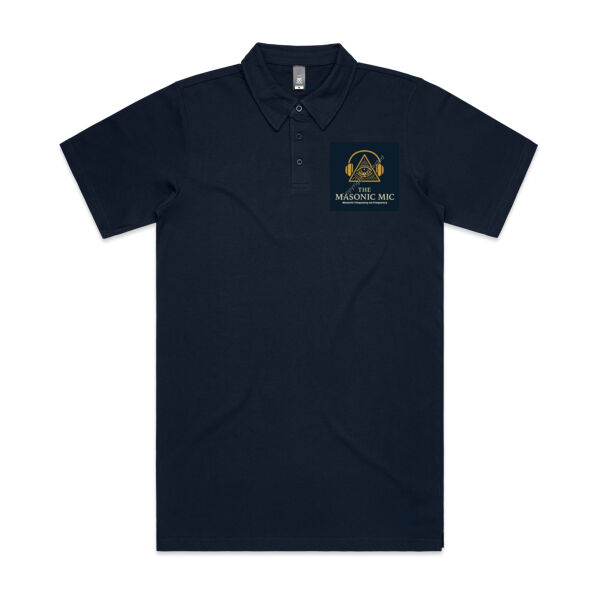 The Masonic Mic -  Mens Chad Polo Thumbnail