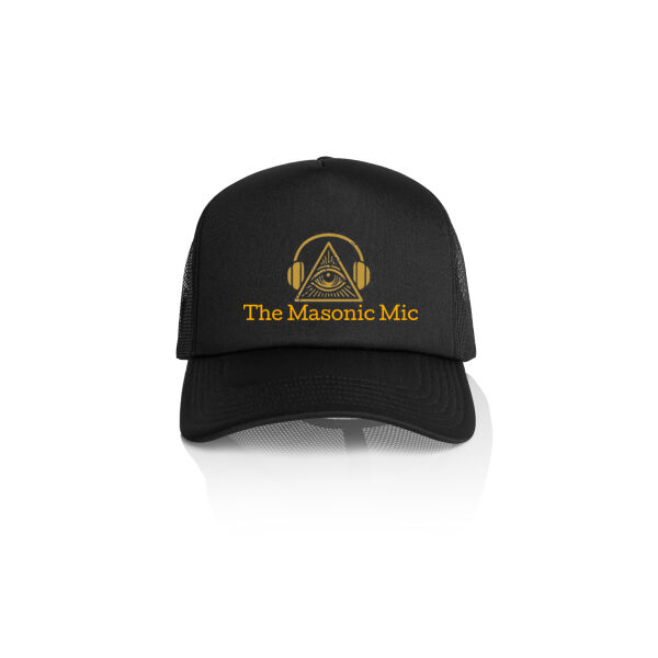 The Masonic Mic -  Frame Foam Trucker Cap Thumbnail